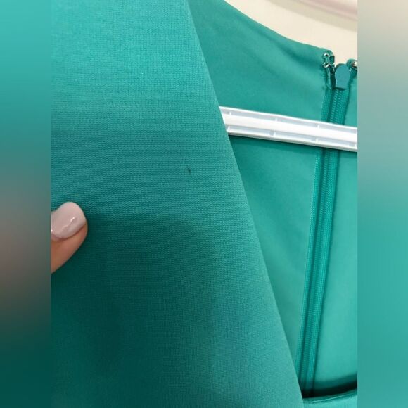 NWT Classiques Entier Turquoise Sheath Dress - Picture 9 of 9